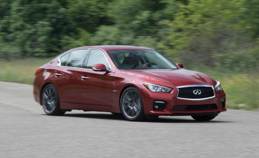  Infiniti Q50 Red Sport 400 2016 года  (NA) (фото 7 из 36)